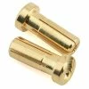 1UP Racing 5mm LowPro Bullet Plugs (2) -Futaba Shop 1up190402