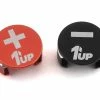 1UP Racing LowPro Bullet Plug Grips (Black/Red) -Futaba Shop 1up190430