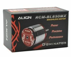 ALIGN 850MX Dominator Brushless Motor (490KV) (Red) -Futaba Shop agnhml85m03 2