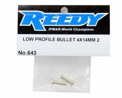 Reedy 4mm Low-Profile Bullet Connector (2) 5 Reedy 4mm Low-Profile Bullet Connector (2) -Futaba Shop asc643 1