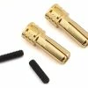 Team Brood Pure Energy 5mm Screw Bullet Connector (2) -Futaba Shop bro tbr pe5mmplugsmale