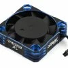 Team Brood Ventus XL Aluminum 40mm ESC Fan W/Micro Plug (Blue) -Futaba Shop bro tbr ventusxleblue