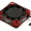 Team Brood Ventus XL Aluminum 40mm ESC Fan W/Micro Plug (Red) -Futaba Shop bro tbr ventusxlered