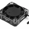 Team Brood Ventus XL Aluminum 40mm ESC Fan W/Micro Plug (Silver) -Futaba Shop bro tbr ventusxlesilver