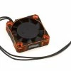 Team Brood Ventus XL 40mm HV Aluminum Cooling Fan (Orange) -Futaba Shop bro tbr ventusxlorange
