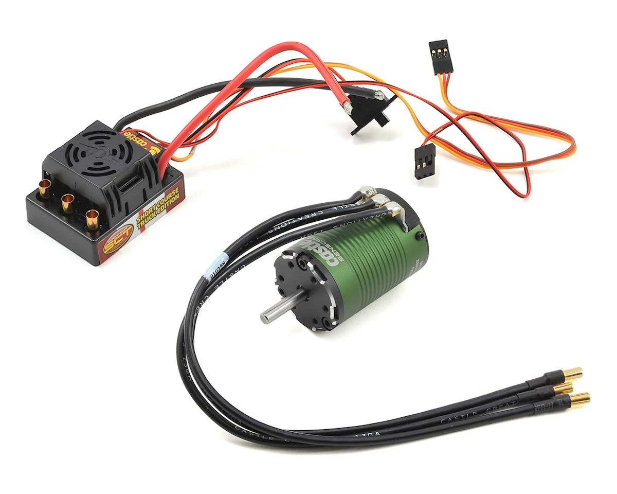 Castle Creations Sidewinder SCT WP ESC Combo W/Sensored 1410 Motor (3800kV) (5mm Shaft) 3 Castle Creations Sidewinder SCT WP ESC Combo W/Sensored 1410 Motor (3800kV) (5mm Shaft)