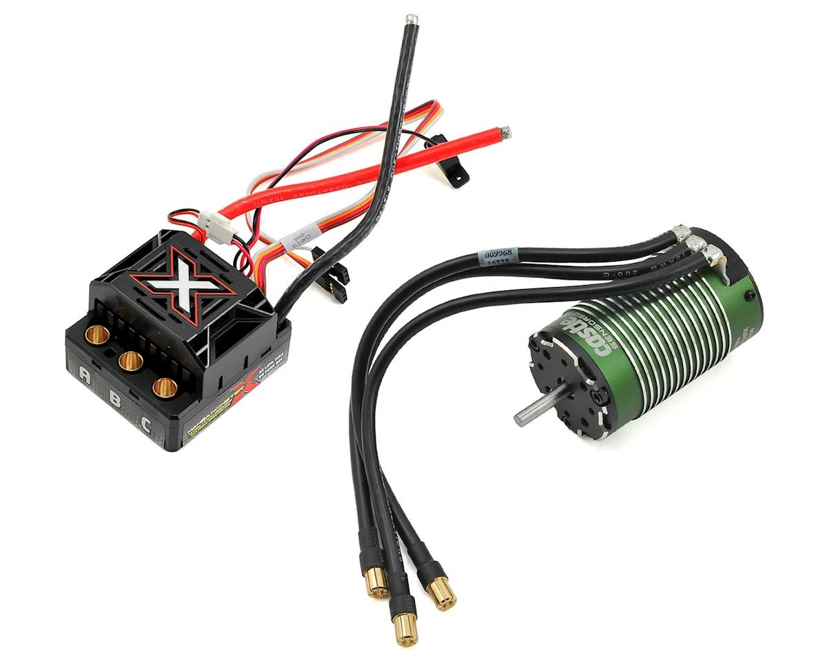Castle Creations Monster X 1/8 Brushless ESC Combo W/1512 4-Pole Motor (1800Kv) 3 Castle Creations Monster X 1/8 Brushless ESC Combo W/1512 4-Pole Motor (1800Kv)