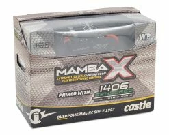 Castle Creations Mamba X 1/10 Brushless Combo W/1406 Sensored Motor (4600kV) 9 Castle Creations Mamba X 1/10 Brushless Combo W/1406 Sensored Motor (4600kV) -Futaba Shop cse010 0155 01 3