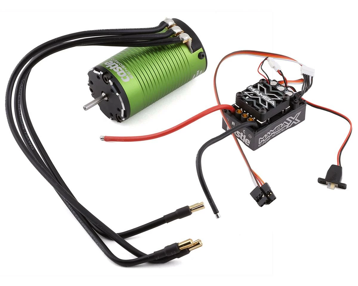 Castle Creations Mamba X SCT 1/10 Brushless Combo W/1412 Sensored Motor W/5mm Shaft (3200kV) 3 Castle Creations Mamba X SCT 1/10 Brushless Combo W/1412 Sensored Motor W/5mm Shaft (3200kV)