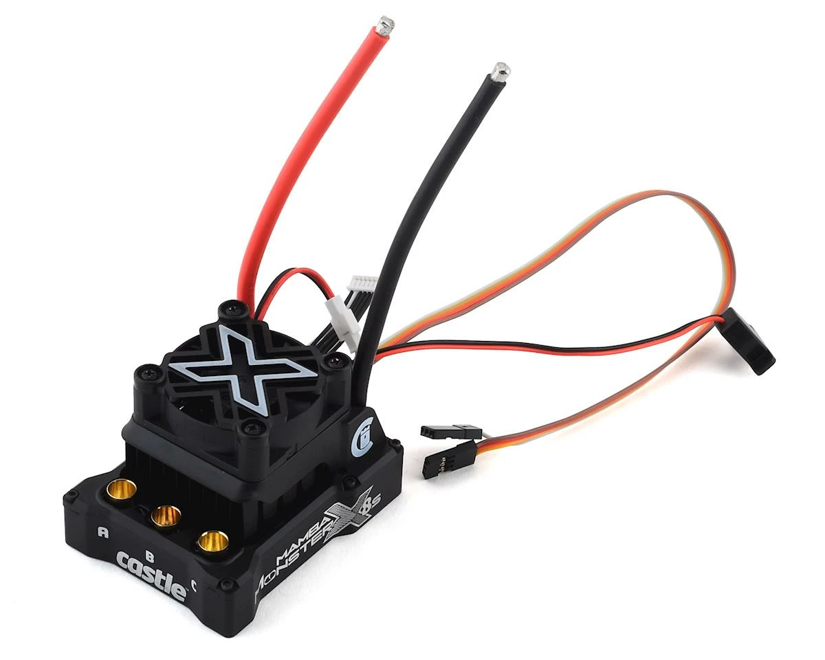 Castle Creations Mamba Monster X 8S 1/6 Brushless ESC 3 Castle Creations Mamba Monster X 8S 1/6 Brushless ESC