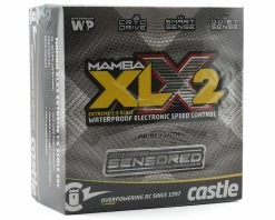 Castle Creations Mamba XLX 2 1/5 Sensored Brushless ESC/Motor Combo (800Kv) W/2028 Motor -Futaba Shop cse010 0167 01 2