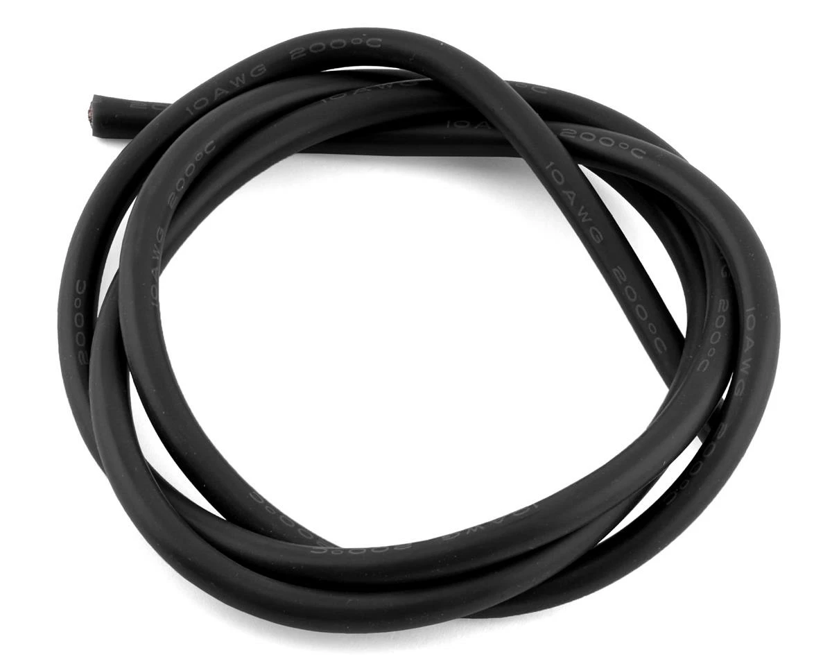 DragRace Concepts Silicone Wire (Black) (1 Meter) (10AWG) 3 DragRace Concepts Silicone Wire (Black) (1 Meter) (10AWG)