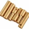 Dynamite 3.5mm Gold Bullet Connectors (3 Male/3 Female) -Futaba Shop dync0043