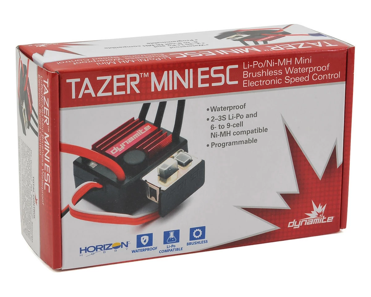 Dynamite Tazer 25A Mini Waterproof Brushless ESC 5 Dynamite Tazer 25A Mini Waterproof Brushless ESC - Image 3