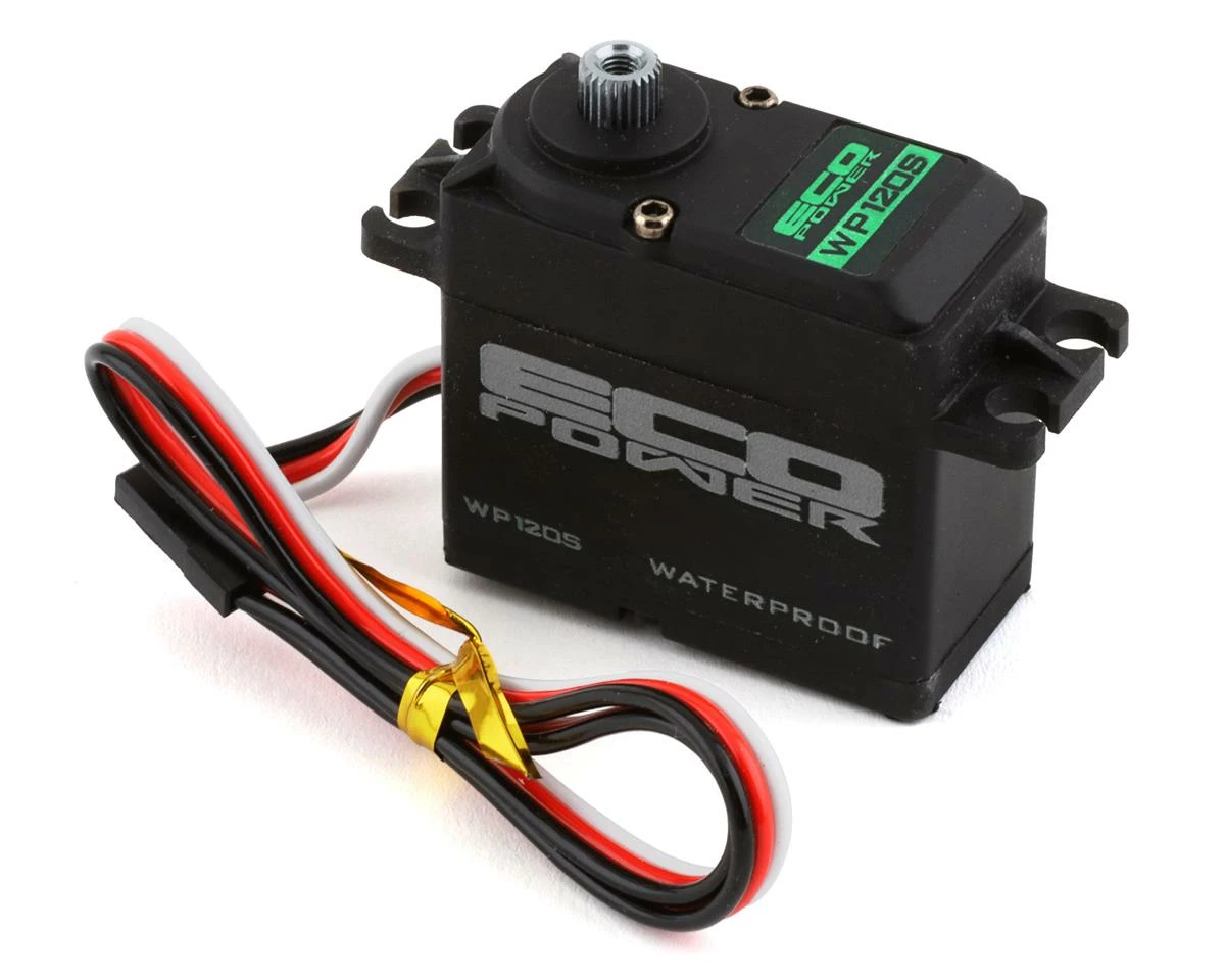 EcoPower WP120S Coreless Waterproof High Speed Metal Gear Digital Servo (High Voltage) 3 EcoPower WP120S Coreless Waterproof High Speed Metal Gear Digital Servo (High Voltage)