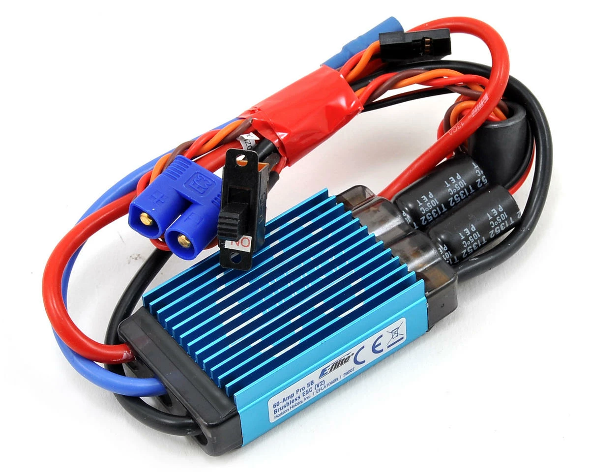 E-Flite 60-Amp Pro Switch-Mode V2 BEC Brushless ESC 3 E-Flite 60-Amp Pro Switch-Mode V2 BEC Brushless ESC