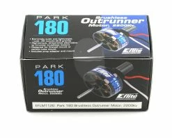 E-Flite Park 180 Brushless Outrunner Motor, 2200Kv: 2mm Bullet -Futaba Shop eflm1120 2