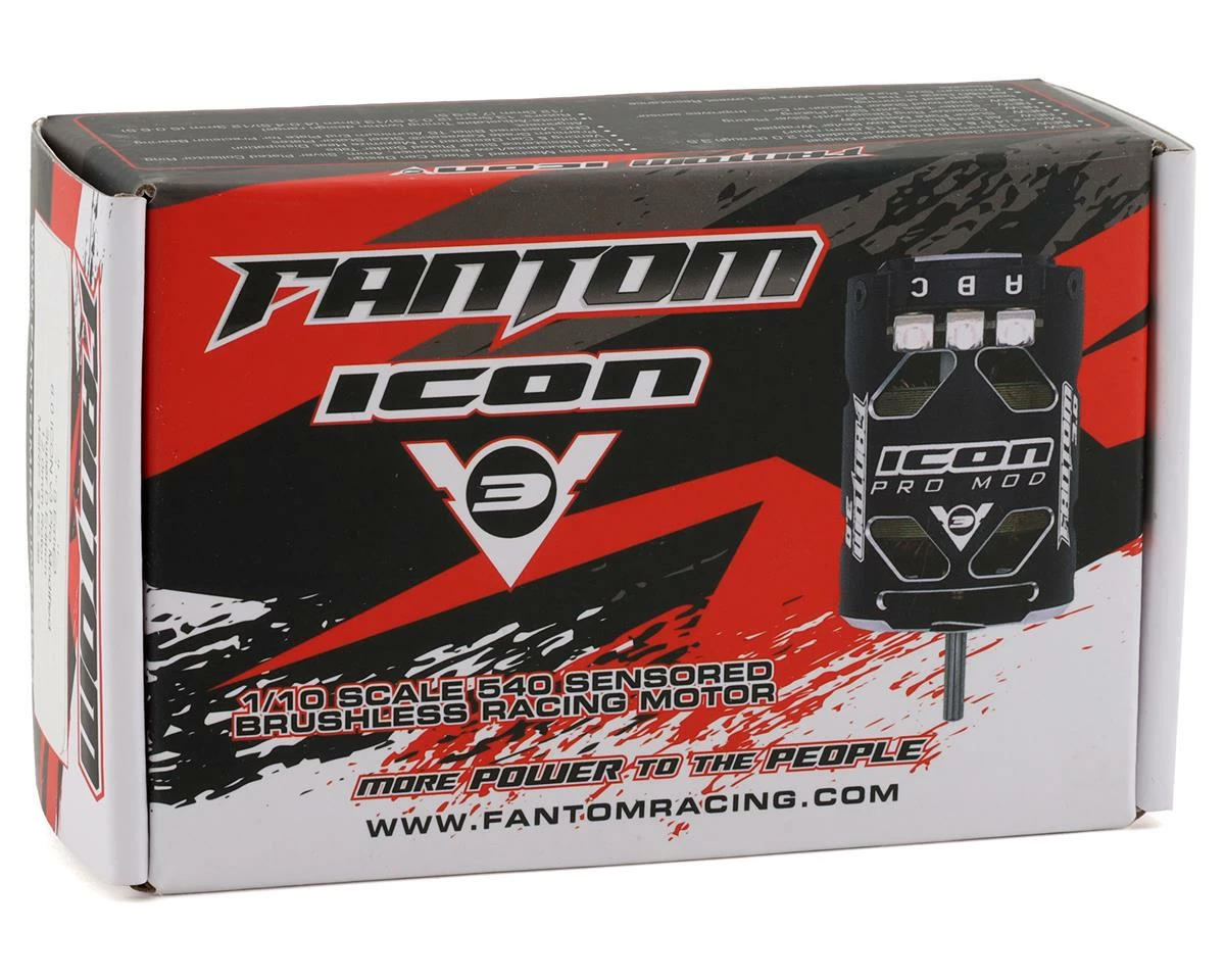 Fantom ICON V3 Pro Modified Brushless Motor (7.5T) 6 Fantom ICON V3 Pro Modified Brushless Motor (7.5T) - Image 4