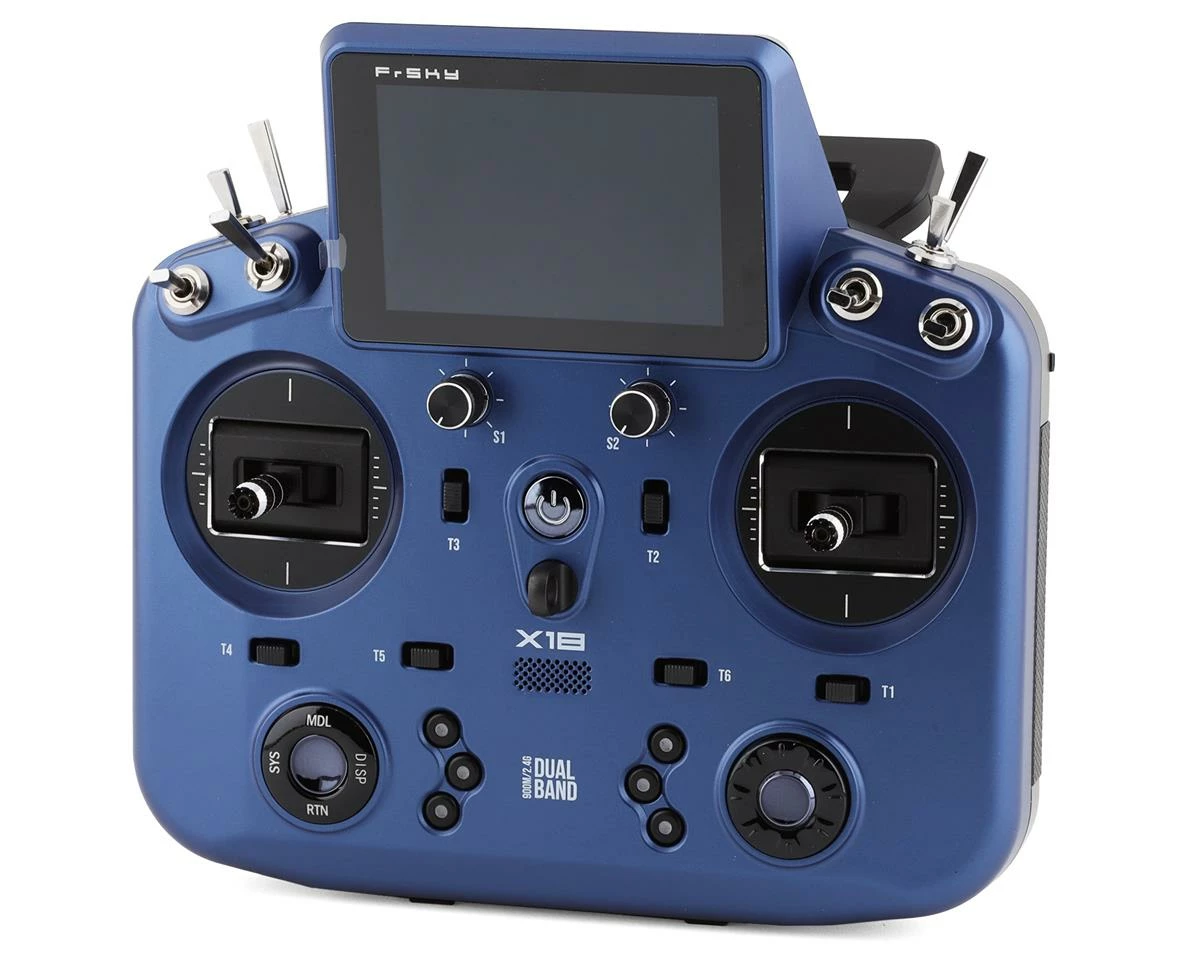 FrSky X18 Dual Band Transmitter (Blue) (900Mhz & 2.4Ghz) 3 FrSky X18 Dual Band Transmitter (Blue) (900Mhz & 2.4Ghz)