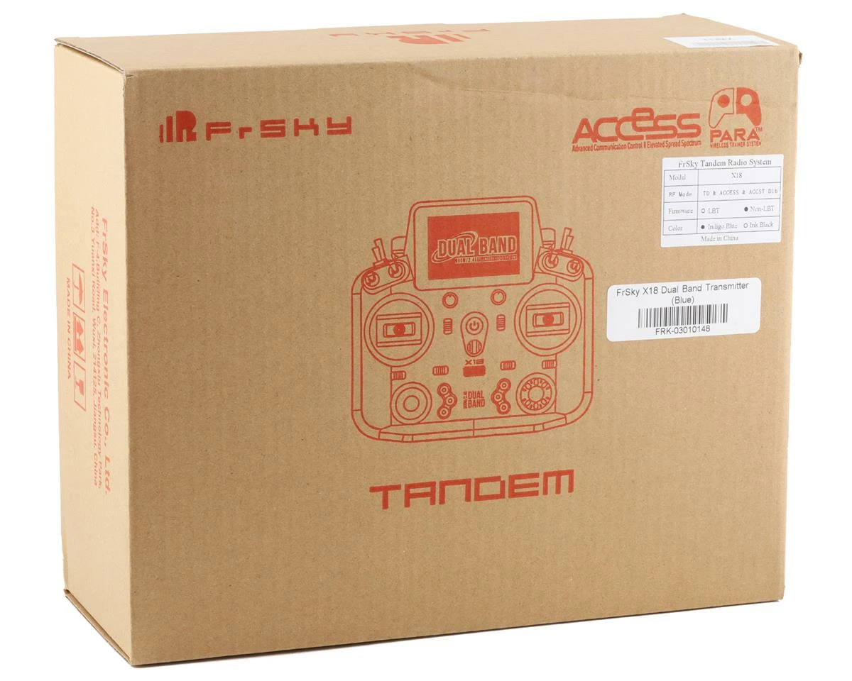 FrSky X18 Dual Band Transmitter (Blue) (900Mhz & 2.4Ghz) 6 FrSky X18 Dual Band Transmitter (Blue) (900Mhz & 2.4Ghz) - Image 4