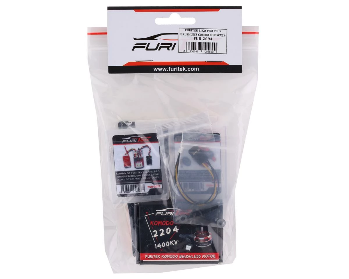 Furitek SCX24 Liko Pro Plus Brushless Combo 4 Furitek SCX24 Liko Pro Plus Brushless Combo - Image 2