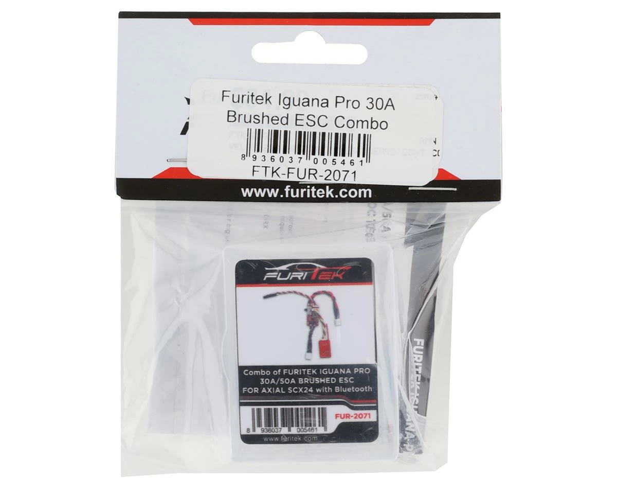 Furitek Iguana Pro 30A Brushed ESC Combo W/Bluetooth Module 4 Furitek Iguana Pro 30A Brushed ESC Combo W/Bluetooth Module - Image 2