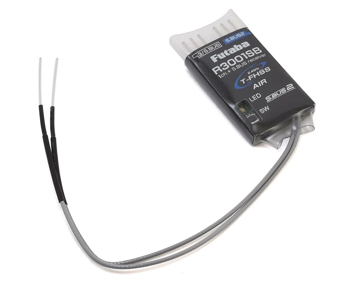 FUTABA R3001SB 2.4GHz T-FHSS S.Bus2 3-Channel Air Receiver 3 FUTABA R3001SB 2.4GHz T-FHSS S.Bus2 3-Channel Air Receiver
