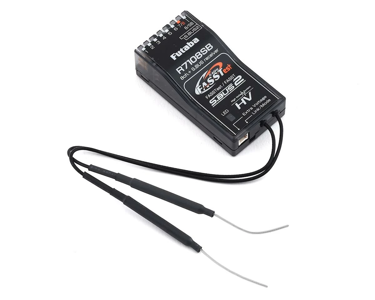 FUTABA R7108SB 2.4GHz FASSTest/S.Bus2 8 Channel Receiver 3 FUTABA R7108SB 2.4GHz FASSTest/S.Bus2 8 Channel Receiver