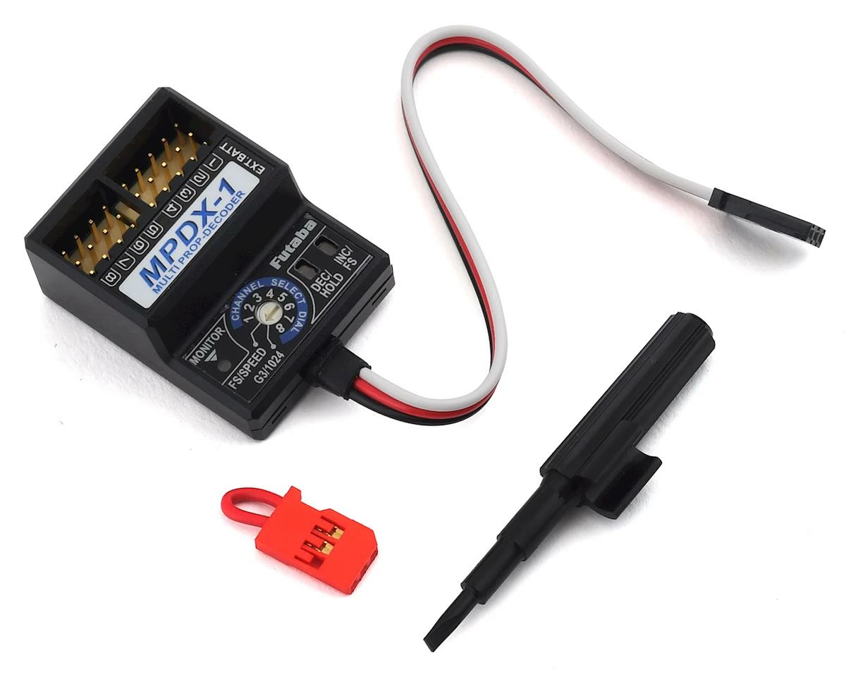 FUTABA MPDX-1 Multi-Prop Decoder (FCA) 3 FUTABA MPDX-1 Multi-Prop Decoder (FCA)