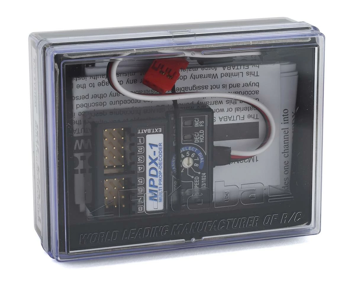 FUTABA MPDX-1 Multi-Prop Decoder (FCA) 4 FUTABA MPDX-1 Multi-Prop Decoder (FCA) - Image 2