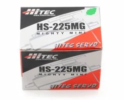 Hitec HS-225MG Mighty Mini Metal Gear Ball Bearing Servo -Futaba Shop hrc32225s 2
