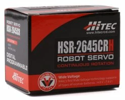 Hitec HSR-2645CR Wide Volt Digital Continuous Rotation -Futaba Shop hrc32645h 2