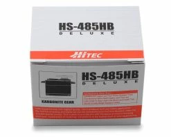 Hitec Deluxe HS-485HB Karbonite Gear Servo -Futaba Shop hrc33485s 2