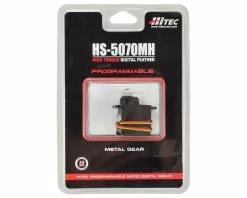 Hitec HS-5070MH Digital HV Ultra Torque Metal Gear Feather Servo -Futaba Shop hrc35070 2