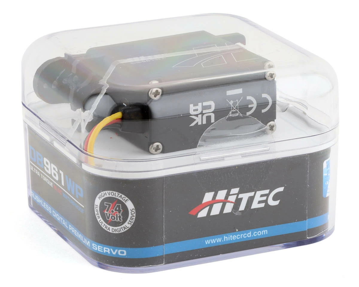 Hitec D961WP Ultra Torque Waterproof Brushless Servo (High Voltage) 4 Hitec D961WP Ultra Torque Waterproof Brushless Servo (High Voltage) - Image 3