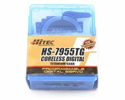 Hitec HS-7955TG V2 Torque Titanium Gear Digital Servo -Futaba Shop hrc37955s 3