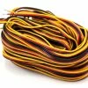 Hitec 3 Color Servo Wire (50') 2 Hitec 3 Color Servo Wire (50') -Futaba Shop hrc57417