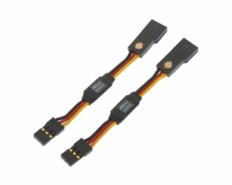 Hitec 4" Servo Signal Line Booster Set 3 Hitec 4" Servo Signal Line Booster Set
