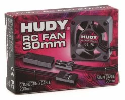 Hudy 30mm Brushless Cooling Fan W/Internal Soldering Tabs -Futaba Shop hud293112 2