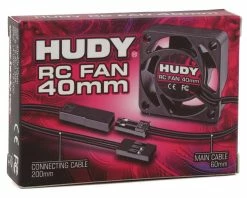 Hudy 40mm Brushless Cooling Fan W/Internal Soldering Tabs -Futaba Shop hud293113 2