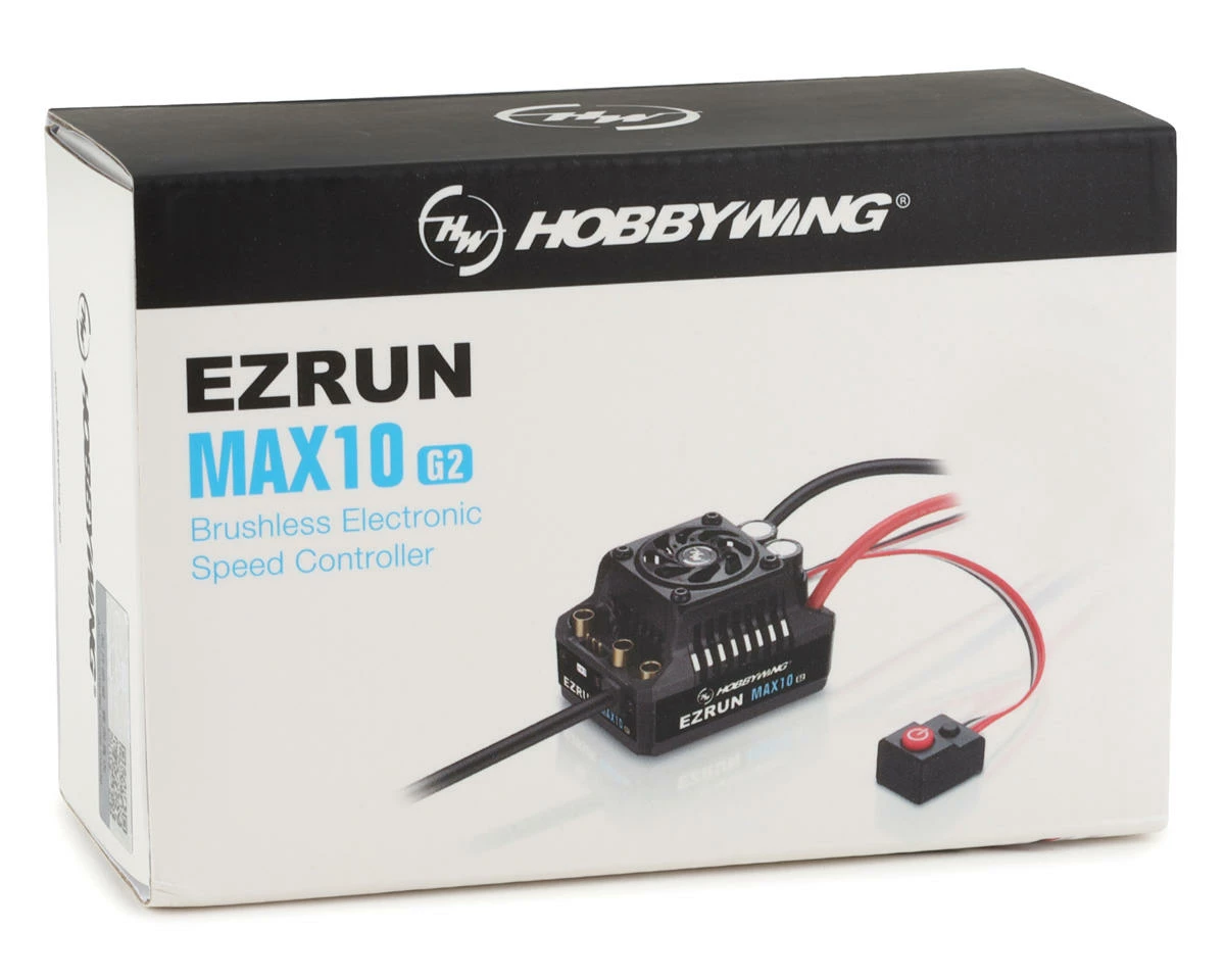 Hobbywing EZRun MAX10 G2 140 Amp Sensored Waterproof Brushless ESC 4 Hobbywing EZRun MAX10 G2 140 Amp Sensored Waterproof Brushless ESC - Image 2