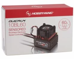 Hobbywing Quicrun 10BL60 Sensored Brushless ESC -Futaba Shop hwa30108000 2