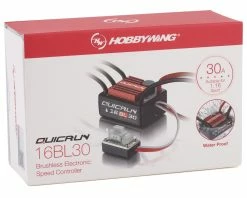 Hobbywing Quicrun WP-16BL30 Waterproof 1/18th Scale Brushless ESC -Futaba Shop hwa30110000 2