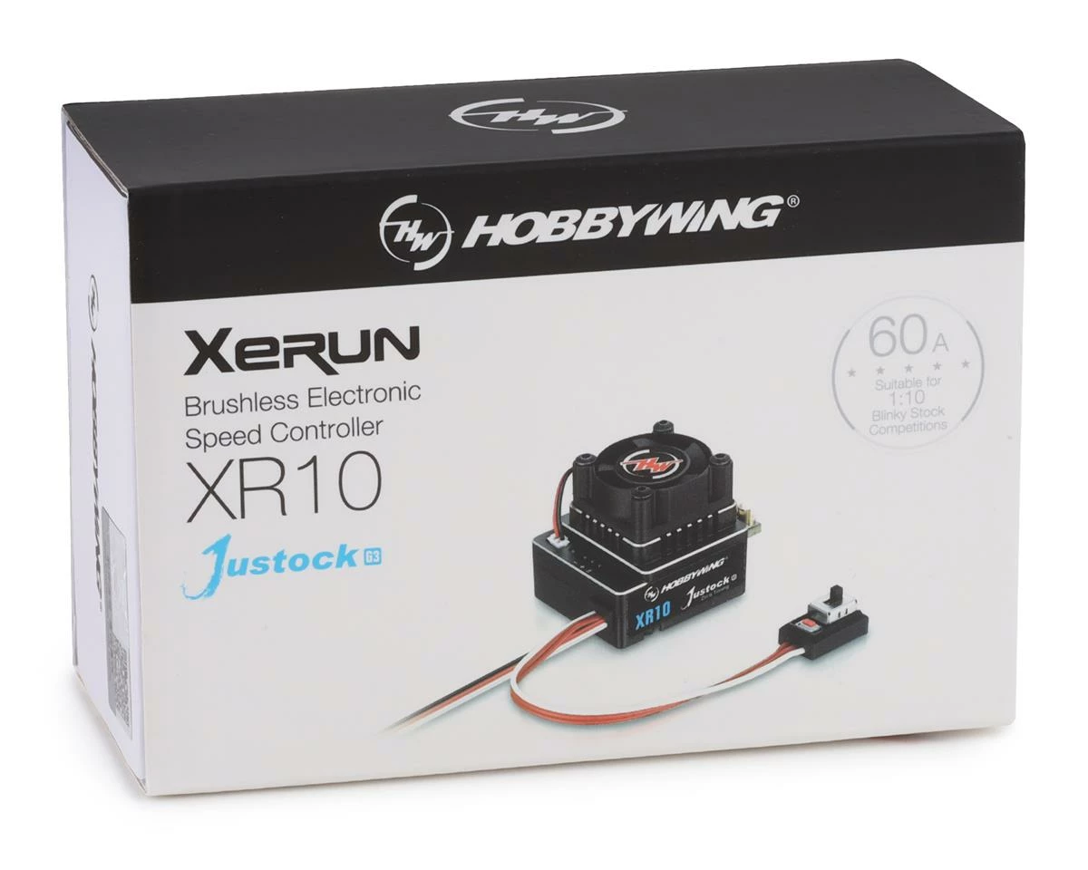 Hobbywing Xerun XR10 Justock G3 1/10 Sensored Brushless ESC 5 Hobbywing Xerun XR10 Justock G3 1/10 Sensored Brushless ESC - Image 3