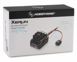 Hobbywing XR8 Pro 1/8 Competition Sensored Brushless ESC -Futaba Shop hwa30113302 2