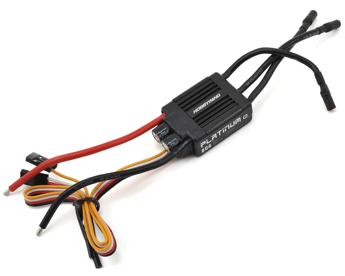 Hobbywing Platinum 60A V4 60 Amp ESC 3 Hobbywing Platinum 60A V4 60 Amp ESC