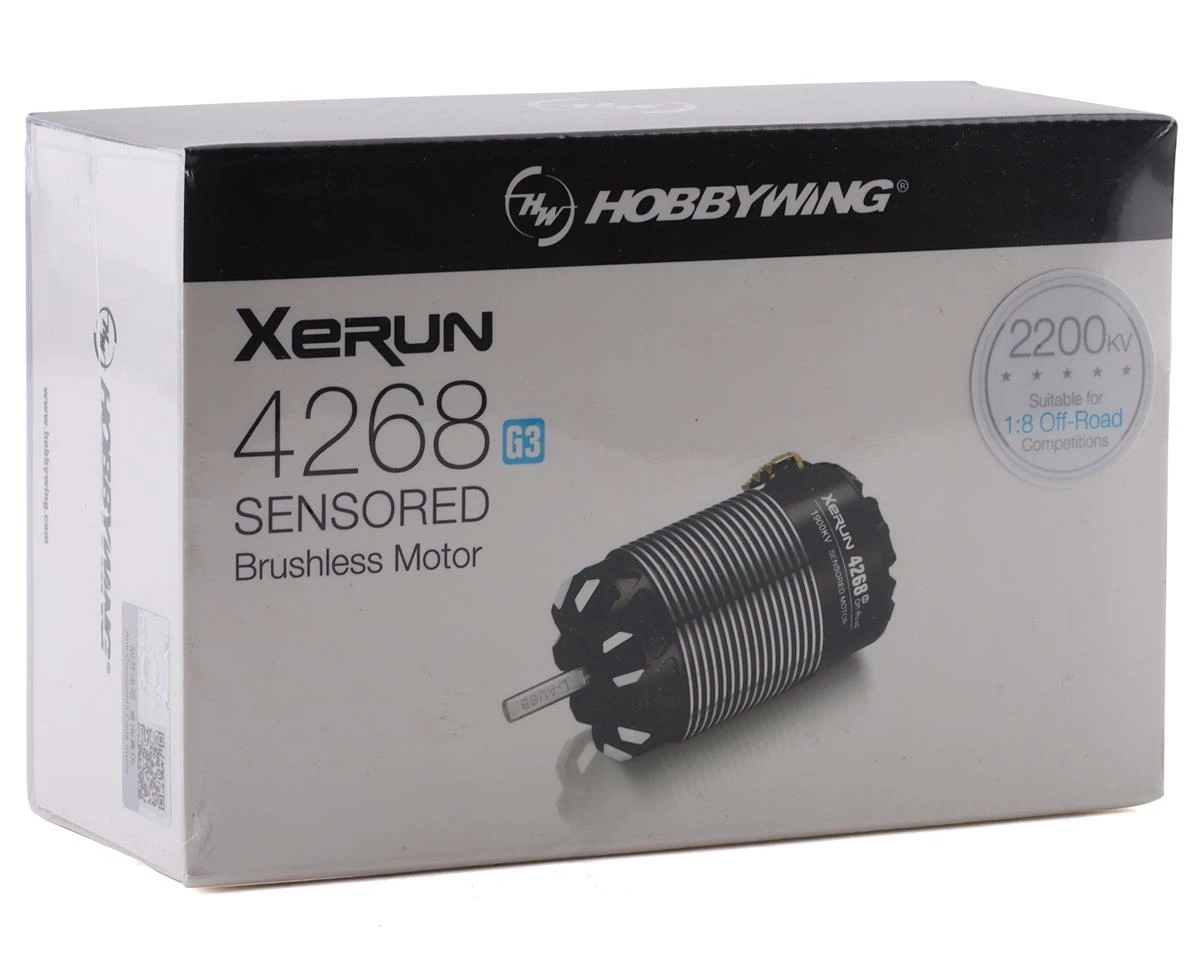 Hobbywing Xerun 4268SD G3 1/8 Scale Sensored Brushless Motor (2200kV) 5 Hobbywing Xerun 4268SD G3 1/8 Scale Sensored Brushless Motor (2200kV) - Image 3