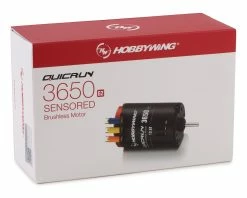 Hobbywing Quicrun 3650 G2 Sensored Brushless Motor (6.5T) -Futaba Shop hwa30404312 3
