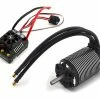 Hobbywing EZRun MAX6 V3 Sensorless Brushless ESC & Motor Combo W/5687SL (1100kV) -Futaba Shop hwa38010802