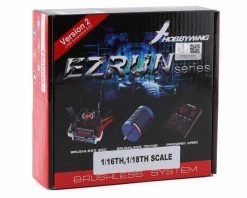 Hobbywing EZRun 18A Sensorless Brushless ESC/Motor Combo (12.0T/7800kV) W/Program Box -Futaba Shop hwa81030000 3